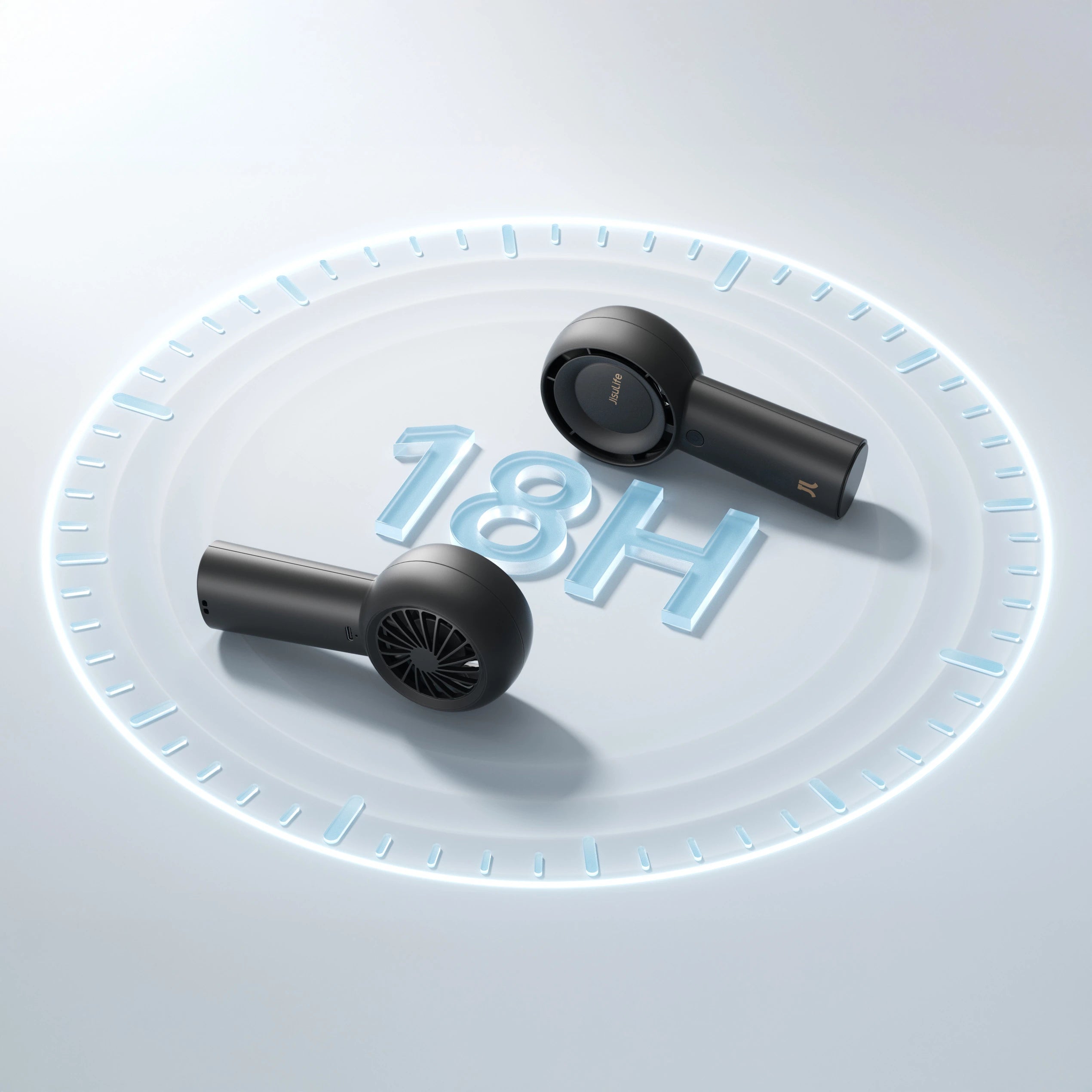 JisuLife Handheld Fan Life5 Plus - Black