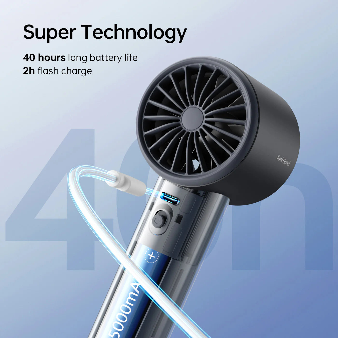 JisuLife Handheld Fan Pro1S (New Version) - 2025