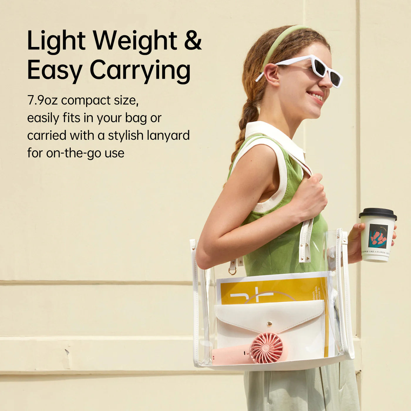 JisuLife Handheld Fan Life4